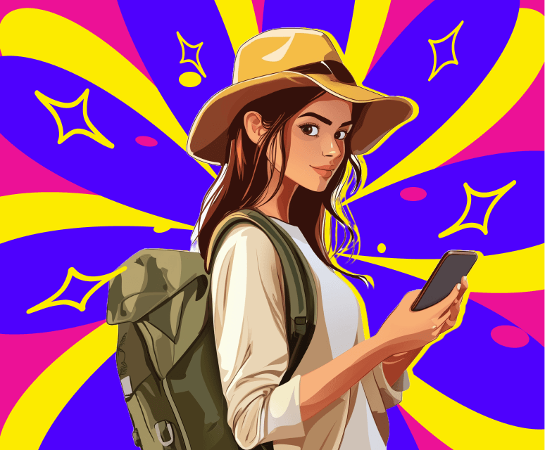 Register in a few taps